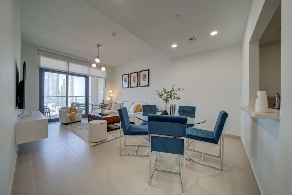 Burj Khalifa View - 2Br And Maid - Downtown Apartment Dubai Luaran gambar