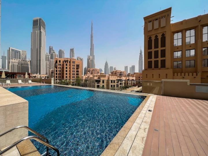 Burj Khalifa View - 2Br And Maid - Downtown Apartment Dubai Luaran gambar
